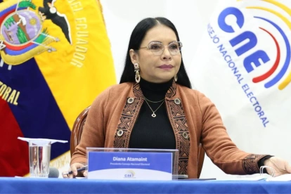 El Consejo Nacional Electoral, presidido por Diana Atamaint, resolvió adelantar las elecciones seccionales por una alerta climática de la Secretaría de Riesgos.