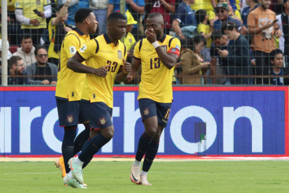 Moisés Caicedo es el referente de la selección de Ecuador.