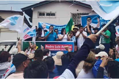 El asambleísta César Gustavo Palacios Alejandro presentó una noticia criminis ante la Fiscalía