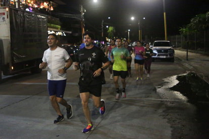 ‘Runners’. Los corredores de Totem se adaptan al recorrido trazado, sea en el sur o en el norte.