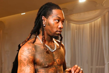 El rapero Offset tiene 34 años.