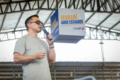 El presidente Daniel Noboa reaccionó a una declaración de su homólogo Gustavo Petro sobre el exvicepresidente Jorge Glas.