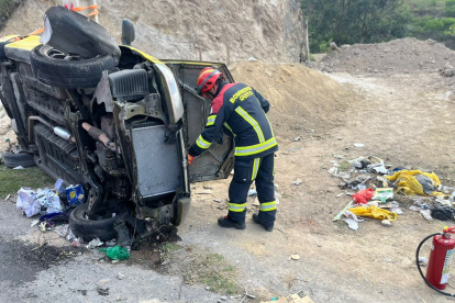 Imagen de otro siniestro que ocurrió en la av. Simón Bolívar el pasado 31 de marzo.