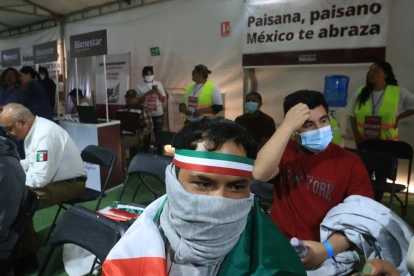 Migrantes deportados son atendidos en albergues en Ciudad Juárez en Chihuahua (México).