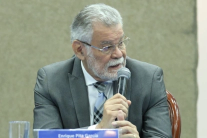 Enrique Pita es el vicepresidente del Consejo Nacional Electoral de Ecuador.