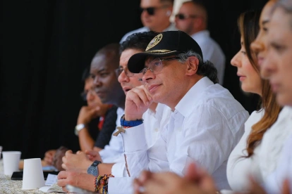 Gustavo Petro centró su pronunciamiento en cuestionamientos políticos y en una exposición de su trayectoria.