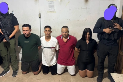 Siete personas fueron detenidas, se incautaron armas, municiones, celulares y USD 18 mil en efectivo.