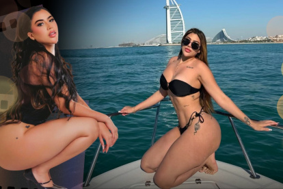 Jéssica publicó videos en los que aparece bailando con Joel.