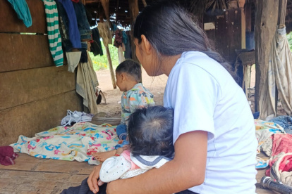 Fundación Violín Rojo denuncia grave situación médica en la comunidad Kuserua por problemas respiratorias en niños.