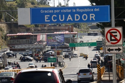 Daniel Noboa creó en febrero la tasa de seguridad, con la que castiga el comercio con Colombia.