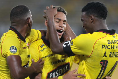 Barcelona se puso adelante contra Leones FC con el tanto de Jandry Gómez.