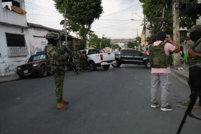 Operativo se realizó en Mapasingue. Hay 2 detenidos.