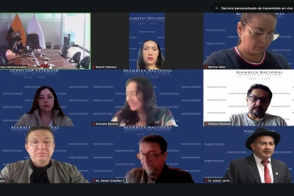 La Comisión de Relaciones Internacionales aprobó, en una sesión virtual, el informe sobre el Acuerdo Comercial entre Ecuador y Corea del Sur.