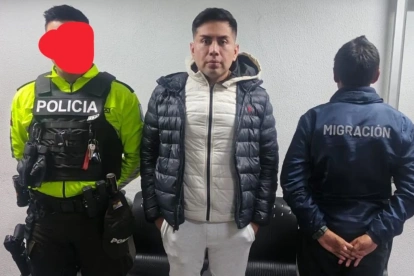 Christian Luvin Quito Carpio, procesado por asociación ilícita, intentó ingresar a Colombia sin registrar su salida del país.