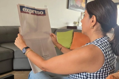 Portada en blanco de EXPRESO generó hoy respaldo ciudadano en X por alertas a la libertad de expresión.