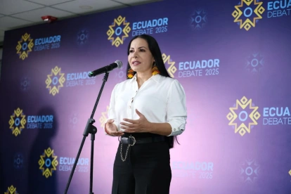 Diana Atamaint, presidenta del CNE, respaldó la idea de que las elecciones seccionales son 2027.