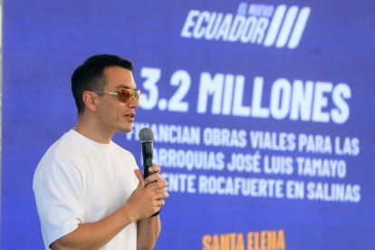 El presidente Daniel Noboa aseguró que su movimiento ADN tendrá 11.000 candidatos para las seccionales 2026.