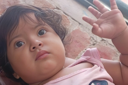 Aitana Gonzabay, bebé de un año reportada como desaparecida en Pasaje, El Oro.