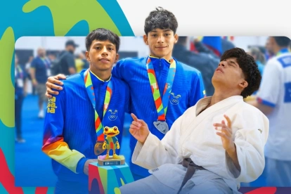 Juan Soriano, junto a Cristhian Cevallos y César Arteaga, le dan las primeras alegrías a Ecuador al abrir el medallero en la competición