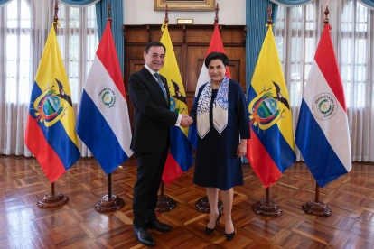 Reunión entre cancilleres de Ecuador y Paraguay marca avances en seguridad y extradición