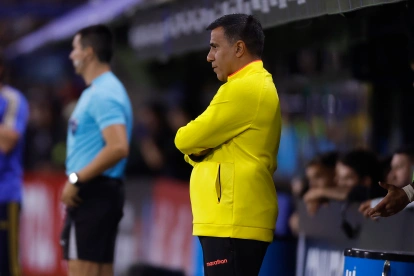 César Farías, entrenador de Barcelona SC.