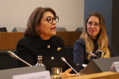 Wilma Andrade es la embajadora de Ecuador en España, en el gobierno del presidente Daniel Noboa.