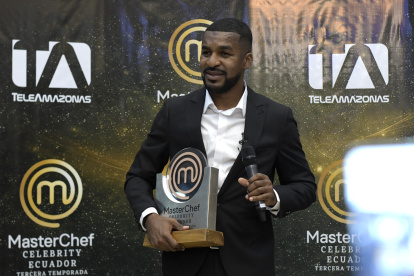 Frickson Erazo se llevó un premio de 20.000 dólares y diversos obsequios de los auspiciantes del programa.