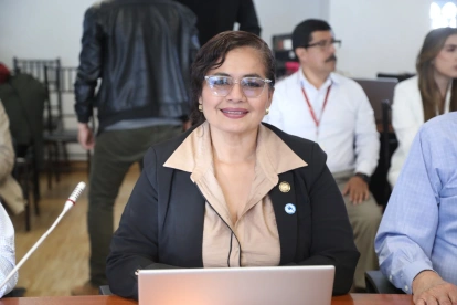 Sandra Figueroa cuestionó a su bancada por imponer decisiones y pidió respeto y acuerdos dentro del bloque.