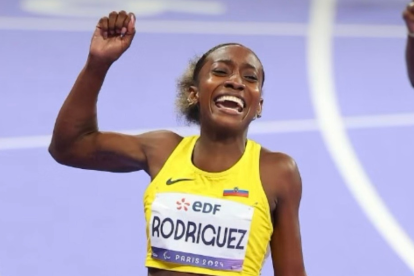 La velocista ecuatoriana Kiara Rodríguez, reconocida en los Premios Laureus 2026, marca un hito histórico para el deporte nacional.