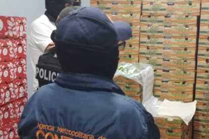 Operativo de la AMC en Chillogallo dejó una pollera clausurada y fruta robada valorada en $ 30.000.