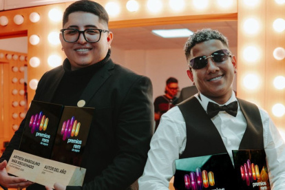 Jotta y Jombriel en los Premios REM