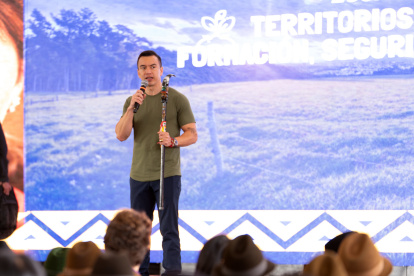 El presidente ecuatoriano Daniel Noboa hizo un balance del primer trimestre de 2026 en cadena nacional.