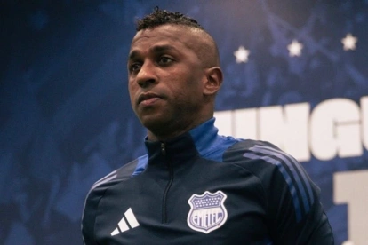 El delantero Miller Bolaños disputó apenas seis partidos con Emelec.