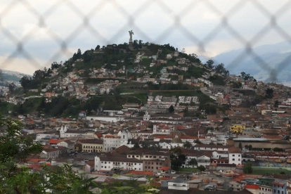 Una vista del tradicional barrio San Juan, en el centro de Quito.