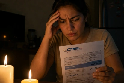 En medio de cortes frecuentes, ciudadanos revisan sus planillas y enfrentan el riesgo de asumir costos por fallas eléctricas.