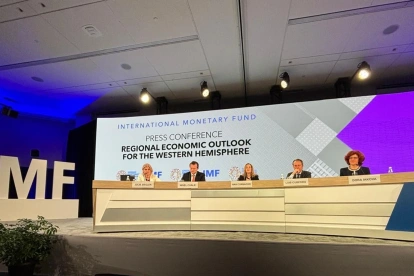 Los detalles sobre la situación de Ecuador fueron expuestos en la rueda de prensa sobre el Hemisferio Occidental, organizada por el FMI.