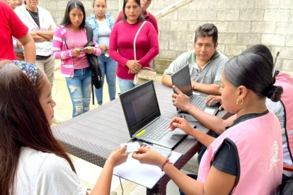 El CNE desplegó brigadas a nivel nacional para el cambio de domicilio electoral.