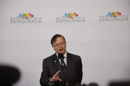 El presidente colombiano Gustavo Petro reaccionó a las declaraciones de Daniel NOboa en una entrevista con Semana.
