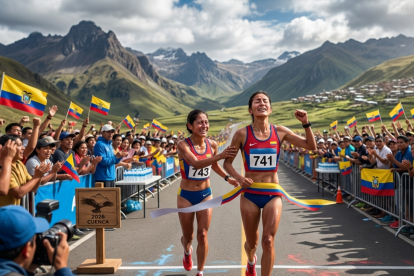 El triunfo de la voluntad: Paula Torres y Karla Jaramillo cruzan la meta, transformando años de disciplina silenciosa en un orgullo compartido para todo el país.