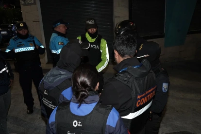 En los controles participó la Policía, agentes de control y de la AMC.