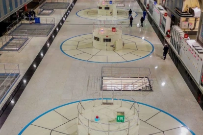 Parte de la infraestructura de Coca Codo Sinclair.