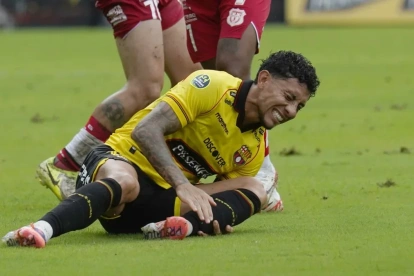 Joao Rojas ha sufrido constantes lesiones desde que llegó a Barcelona SC.