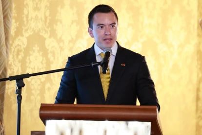 El presidente Daniel Noboa llegó al poder en noviembre del 2023, para completar el período de Guillermo Lasso. Empezó su segundo período el 23 de mayo del 2025.