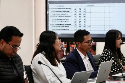 La Comisión Ciudadana de Selección realizó este 21 de abril de 2026 el sorteo de los expedientes de los 28 postulantes a fiscal general admitidos.