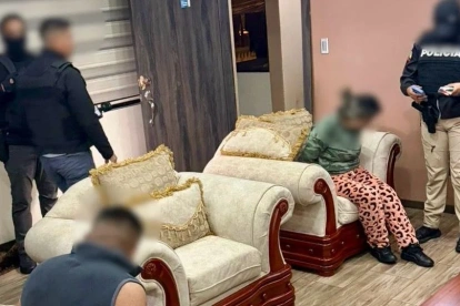 En una de las viviendas se detuvo a una pareja. También se encontró autopartes.