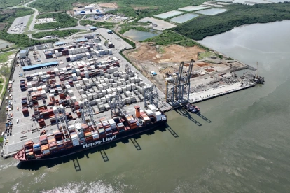 El Puerto de Posorja, con esta expansión, logrará mover 1,4 millones de TEUS.