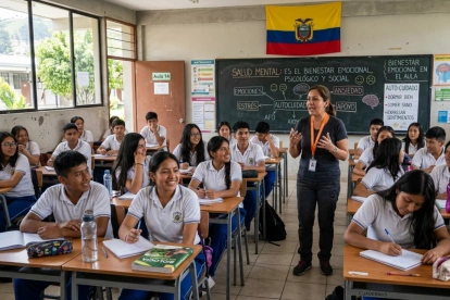 Referencial. La nueva materia de “Psicoeducación” será parte de la malla curricular en el país.