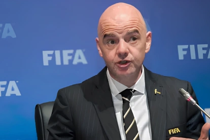 El actual presidente de la FIFA, el italiano Gianni Infantino, se encuentra en Ecuador por segunda vez.