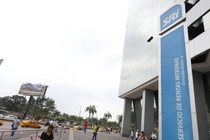 El edificio del Servicio de Rentas Internas en Guayaquil.