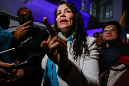 Luisa González negó hoy haber pedido asilo político tras investigación fiscal por el caso Caja Chica